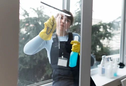 Nettoyage de vitres intérieures et extérieures à Marnay
